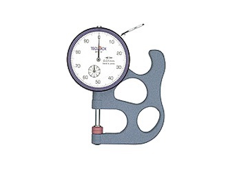 0-10mm Đồng hồ đo độ dày Teclock SM-112