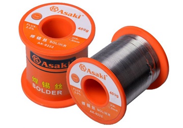 0.8mm Dây thiếc hàn 250g Asaki AK-9215