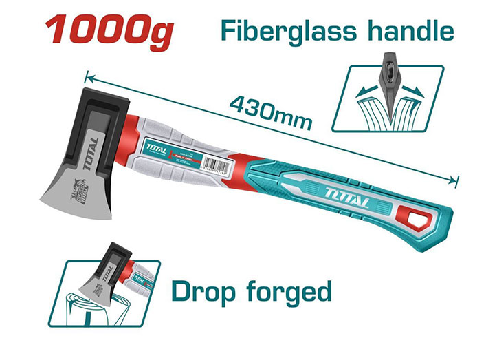 1000g Rìu cán nhựa Total THAX0611000F