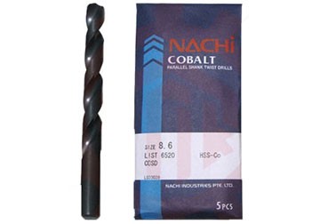 12.3mm Mũi khoan inox Nachi L6520-123