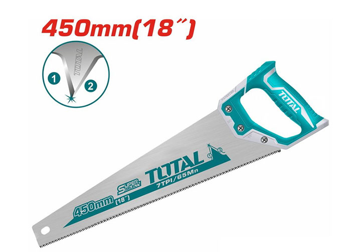 18" Cưa tay lá liễu Total THT55450 18" Cưa tay lá liễu Total THT55450