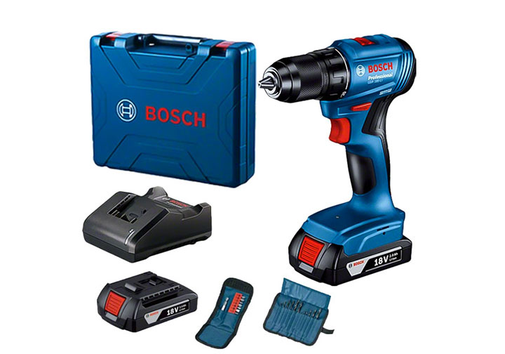 18V/2Ah Máy khoan vặn vít dùng pin Bosch GSR 185-LI (GSR185-LI) 18V/2Ah Máy khoan vặn vít dùng pin Bosch GSR 185-LI (GSR185-LI)