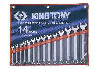 10-32mm Bộ cờ lê 14 chi tiết Kingtony 1214MR10