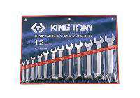 6-32mm bộ hai đầu miệng 12 cái hệ mét Kingtony 1112MR