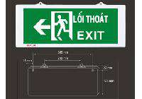 Đèn lối thoát (exit) một mặt Kentom KT-610