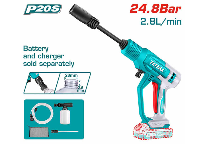 20V Máy xịt rửa dùng pin (chỉ thân máy) Total TPWLI2036