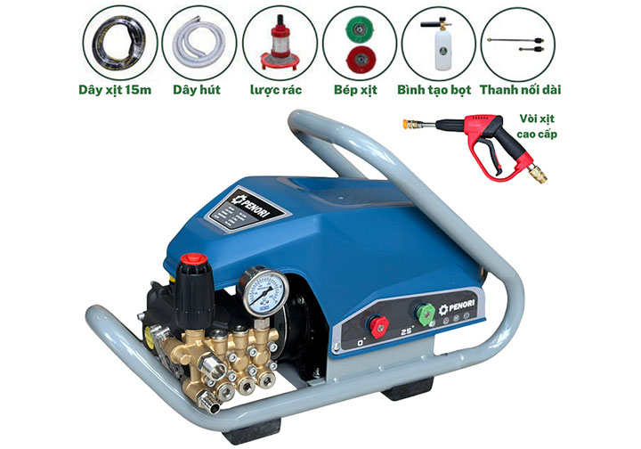 2200W Máy rửa xe gia đình (cao áp) PENORI RX-2200