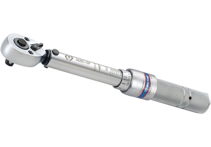 5-25Nm Cần siết lực 3/8" Kingtony 3436C-2DF 5-25Nm Cần siết lực 3/8" Kingtony 3436C-2DF