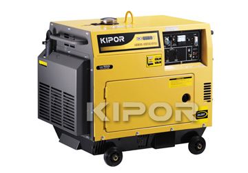 5.0 KVA Máy phát điện động cơ dầu KDE 6500T