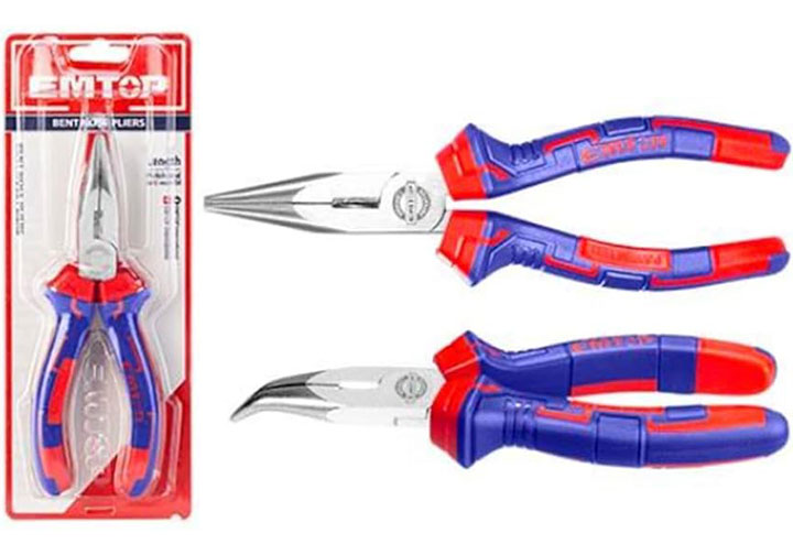 6" Kìm nhọn mũi cong Emtop EPLRB0611