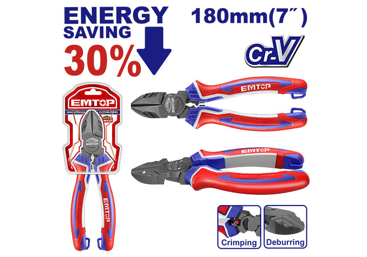 7" Kìm cắt cao cấp Emtop EPLRD0721