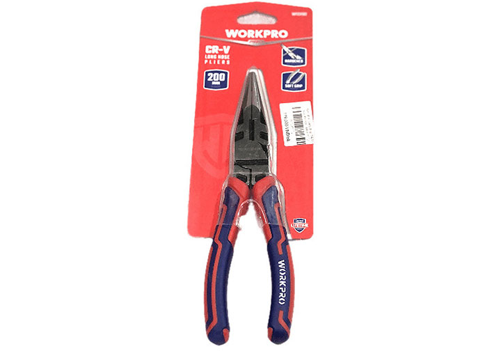8" Kìm nhọn bằng thép CR-V Workpro WP231102