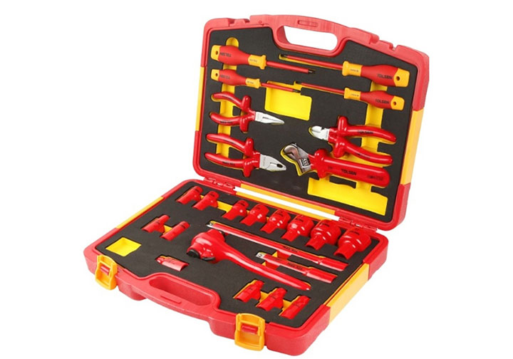 Bộ đồ nghề cách điện 1000V 25 chi tiết Tolsen V83825