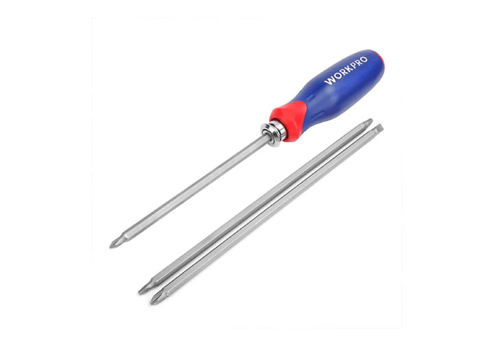 Bộ tuốc nơ vít đa năng 6 chi tiết Workpro WP221060