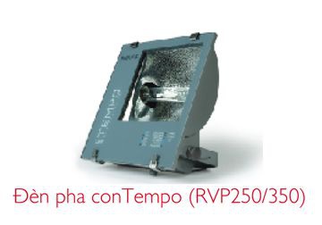 150W Đèn pha cao áp đối xứng RVP250 MHN-TD bao gồm bóng