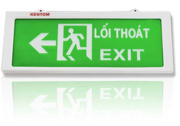 Đèn lối thoát (exit) một mặt Kentom KT-680