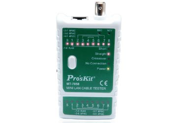 Đồng hồ test cáp mạng, điện thoại, cáp đồng trục Proskit MT-7058