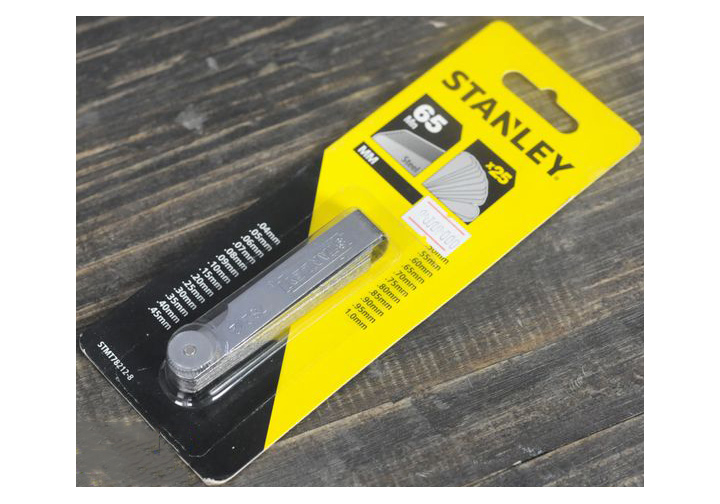 0.04-1mm Bộ dưỡng đo độ dày 25 lá Stanley STMT78212-8 0.04-1mm Bộ dưỡng đo độ dày 25 lá Stanley STMT78212-8