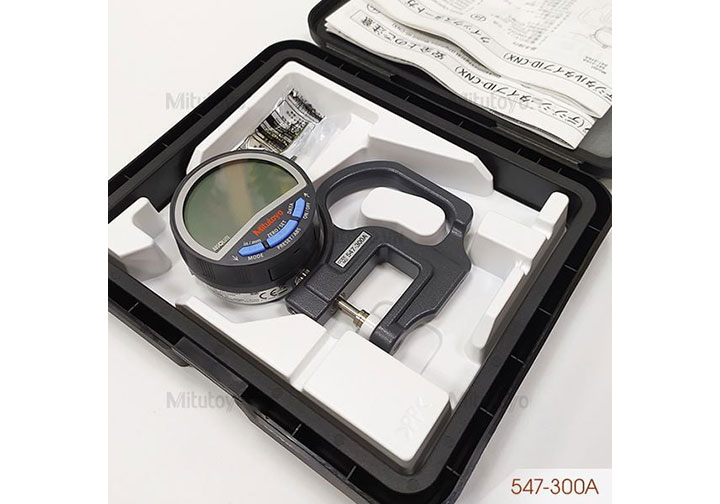 0-10mm Đồng hồ đo độ dày điện tử Mitutoyo 547-300A 0-10mm Đồng hồ đo độ dày điện tử Mitutoyo 547-300A