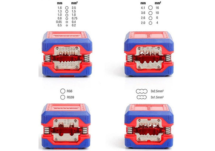 0.2-6mm Dụng cụ tuốt dây điện Workpro WP291010 0.2-6mm Dụng cụ tuốt dây điện Workpro WP291010
