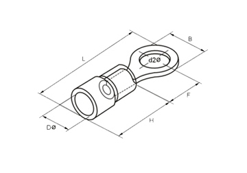6mm2 Kiềm bấm đầu cosse trần LS-30J 6mm2 Kiềm bấm đầu cosse trần LS-30J