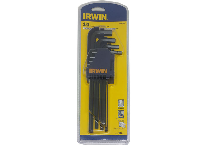 1.5-10mm Bộ lục giác đầu bằng 10 chi tiết Irwin T9097001 1.5-10mm Bộ lục giác đầu bằng 10 chi tiết Irwin T9097001