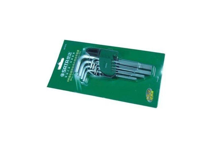 1.5-10mm Bộ lục giác đầu bằng dài Sata 09-103A (09103A) 1.5-10mm Bộ lục giác đầu bằng dài Sata 09-103A (09103A)