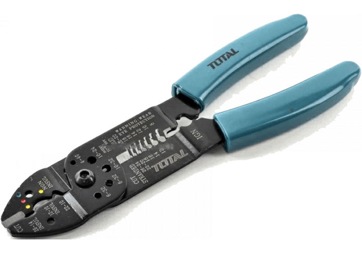 10" (254mm) Kìm (kiềm) tuốt dây điện Total THT15101 10" (254mm) Kìm (kiềm) tuốt dây điện Total THT15101
