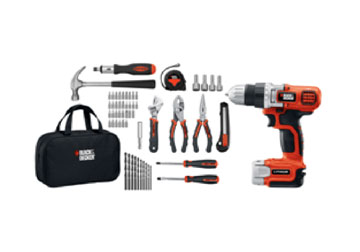10.8V Li-On Máy khoan vặn vít kèm 60 chi tiết Black and Decker EGBL108PK 10.8V Li-On Máy khoan vặn vít kèm 60 chi tiết Black and Decker EGBL108PK