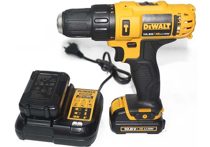 10.8V Máy khoan búa dùng pin Dewalt DCD716C2K 10.8V Máy khoan búa dùng pin Dewalt DCD716C2K