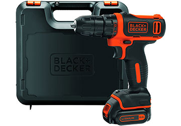 10.8V Máy khoan vặn vít dùng pin Black Decker BDCDD12K 10.8V Máy khoan vặn vít dùng pin Black Decker BDCDD12K