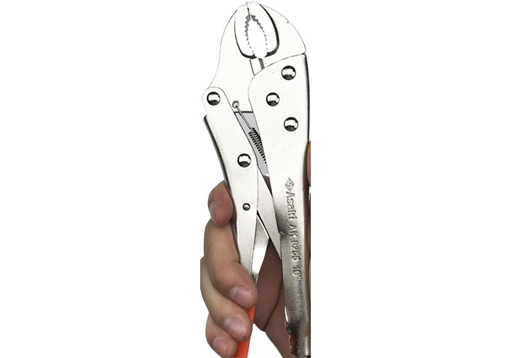 10" Kìm chết mỏ oval Asaki AK-8255 10" Kìm chết mỏ oval Asaki AK-8255