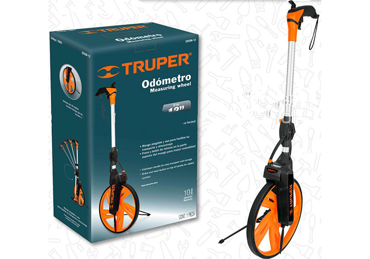 10000m Thước lăn đường hiển thị số cơ Truper 15831 (ODM-12) 10000m Thước lăn đường hiển thị số cơ Truper 15831 (ODM-12)
