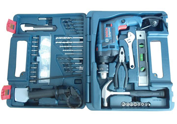 10mm Bộ máy khoan hộp nhựa Bosch GSB 13RE 10mm Bộ máy khoan hộp nhựa Bosch GSB 13RE