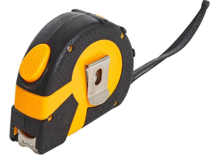 10mx25mm Thước cuộn thép nền vàng INGCO HSMT0810 10mx25mm Thước cuộn thép nền vàng INGCO HSMT0810