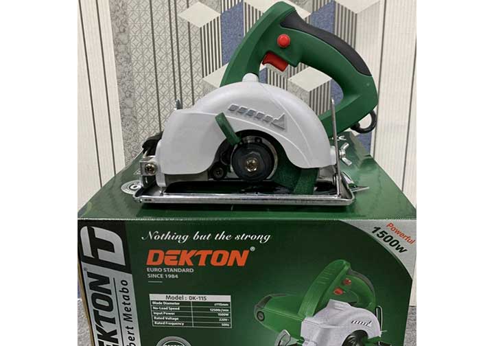 110mm Máy cưa gỗ và cắt gạch 1500W Dekton DK-115 110mm Máy cưa gỗ và cắt gạch 1500W Dekton DK-115