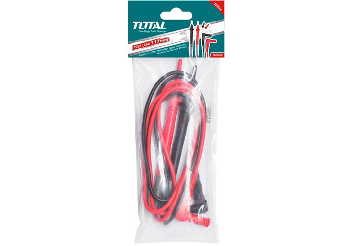 117mm Dây đo ampe Total TMT422 (phù hợp cho TMT46001) 117mm Dây đo ampe Total TMT422 (phù hợp cho TMT46001)