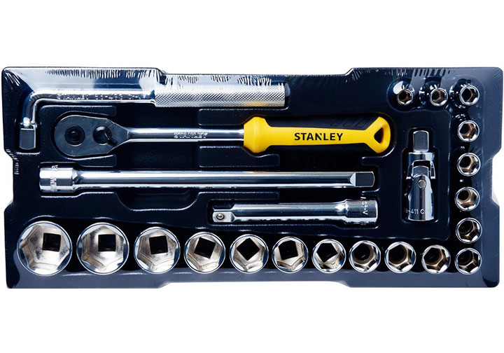 1/2" Bộ tuýp 23 chi tiết Stanley STMT74173-8C 1/2" Bộ tuýp 23 chi tiết Stanley STMT74173-8C