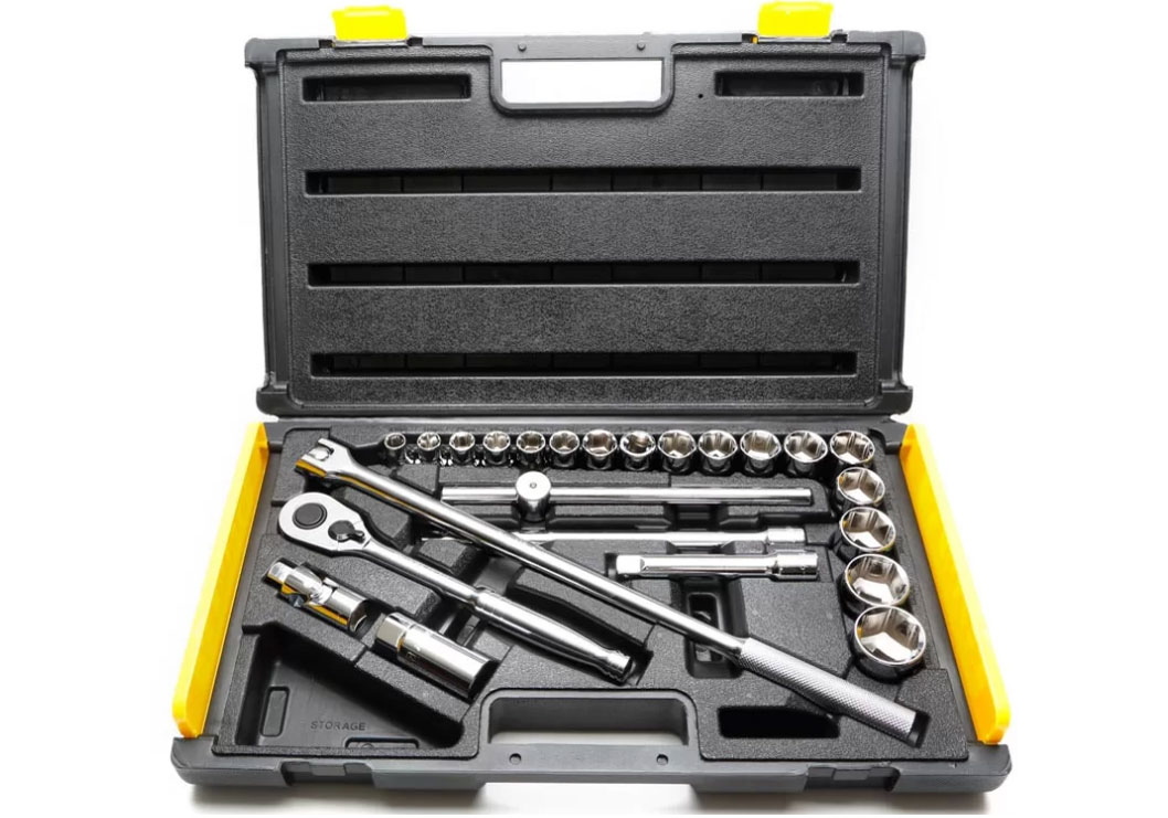 1/2” Bộ tuýp 25 chi tiết Stanley 86-589 1/2” Bộ tuýp 25 chi tiết Stanley 86-589