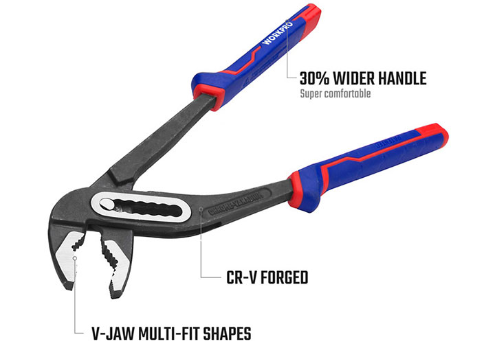 12" Kìm mỏ quạ bằng thép CR-V Workpro WP231029 12" Kìm mỏ quạ bằng thép CR-V Workpro WP231029