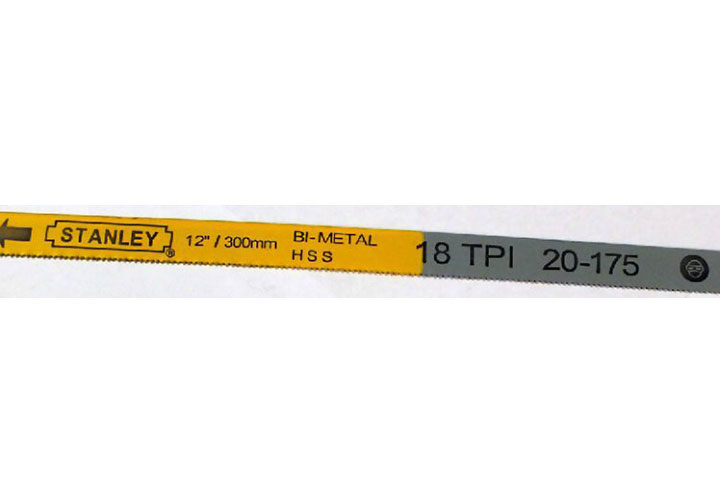 12" Lưỡi cưa sắt 18 răng Stanley 20-175 12" Lưỡi cưa sắt 18 răng Stanley 20-175