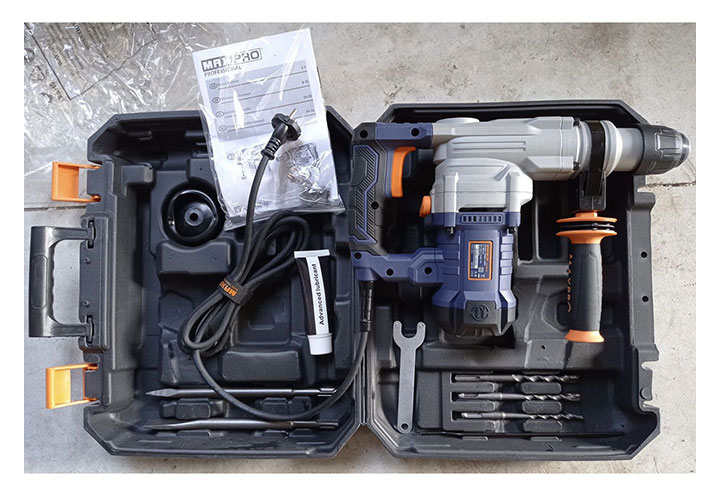 1200W Máy khoan búa Maxpro MPRH1200/28P 1200W Máy khoan búa Maxpro MPRH1200/28P