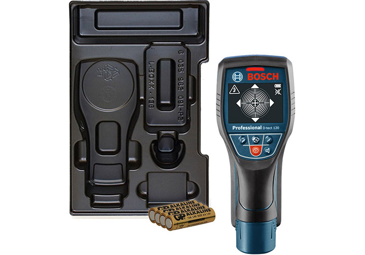 120mm Máy dò tìm kim loại đa năng Bosch D-tect 120 120mm Máy dò tìm kim loại đa năng Bosch D-tect 120
