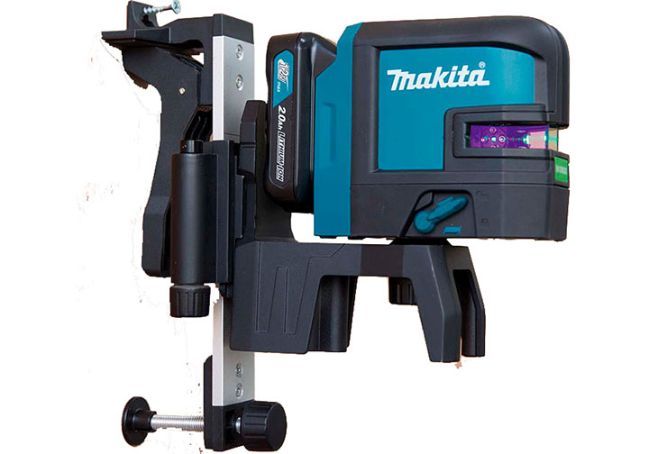 12V Máy cân mực laser xanh 4 tia dùng pin Makita SK106GD 12V Máy cân mực laser xanh 4 tia dùng pin Makita SK106GD
