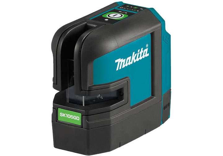 12V Máy cân mực tia laser xanh dùng pin Makita SK105GD 12V Máy cân mực tia laser xanh dùng pin Makita SK105GD