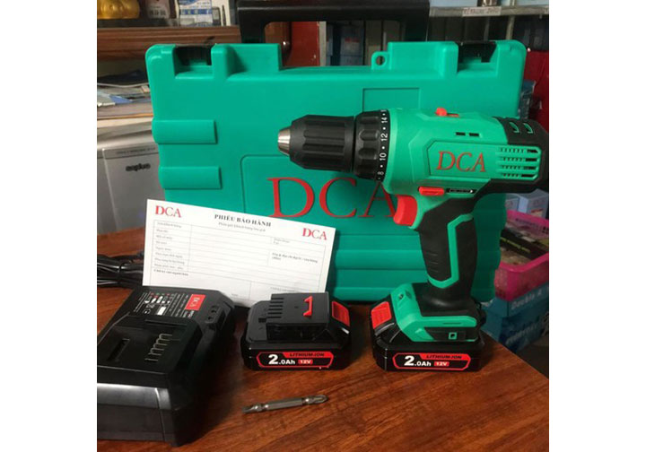 12V Máy khoan vặn vít dùng pin DCA ADJZ20-10E 12V Máy khoan vặn vít dùng pin DCA ADJZ20-10E