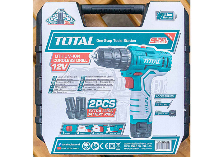 12V Máy khoan vặn vít dùng pin Total TDLI12325 12V Máy khoan vặn vít dùng pin Total TDLI12325
