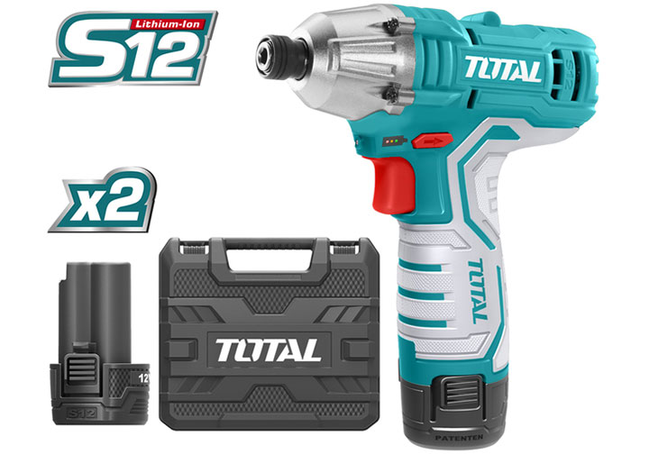 12V Máy siết mở vít dùng pin Total TIRLI1201 12V Máy siết mở vít dùng pin Total TIRLI1201