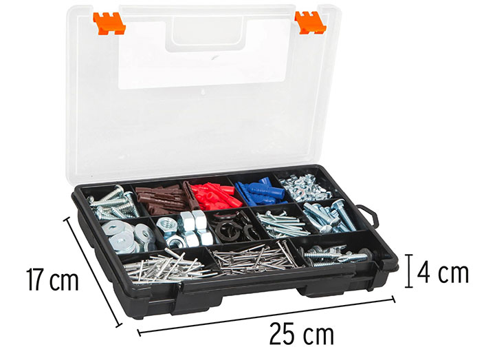 13" Hộp đựng đồ nghề nhiều ngăn nhỏ Truper 10036 (ORG-13) 13" Hộp đựng đồ nghề nhiều ngăn nhỏ Truper 10036 (ORG-13)