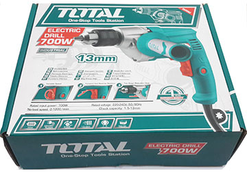 13mm Máy khoan điện cầm tay 700W Total TD207131E 13mm Máy khoan điện cầm tay 700W Total TD207131E